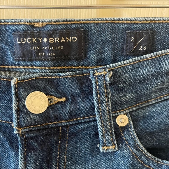 Lucky Brand jeans • womens size 2/26 - Picture 2 of 6